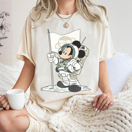 Retro Mickey Astronaut Shirt, Disney Mickey Mouse T-shirt