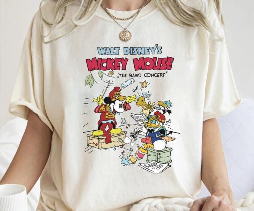 Disney Mickey Mouse The Band Concert Vintage Shirt