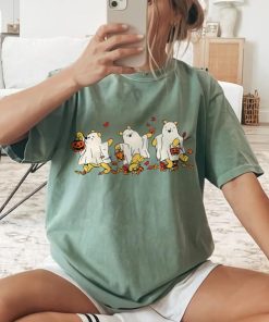 Comfort Color Retro Disney Pooh Halloween Shirt