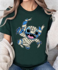 Disney Halloween Stitch Mummy T-Shirt, Stitch Mummy Tee