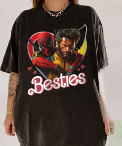 Cute Deadpool and Wolverine Besties Forever Shirt, Men's and Women's