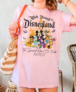 Retro Mickey Family Halloween T-Shirt