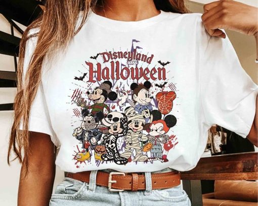 Mickey Mouse Balloon Costume Horror Characters Shirts