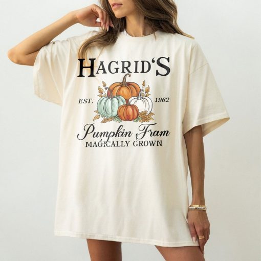 Hagrid's Pumpkin Patch Sweatshirt, Vintage Fall Sweatshirt