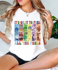 It's Okay To Feel All The Feels Shirt, Mental Health Matter Shirt