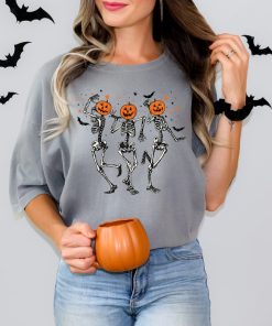 Comfort Colors® Dancing Skeleton Pumpkin Shirt