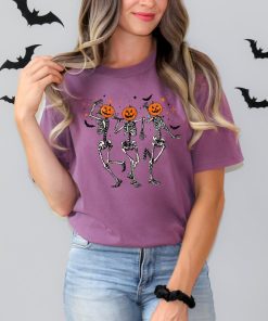 Comfort Colors® Dancing Skeleton Pumpkin Shirt