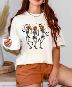 Comfort Colors® Dancing Skeleton Pumpkin Shirt