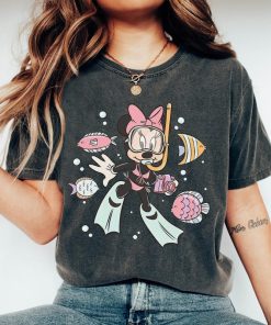 Disney Minnie Mouse Summer Shirt, Minnie Under Sea T-shirt