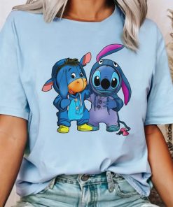 Disney Vintage Eeyore and Stitch Best Friend Costume T-shirt