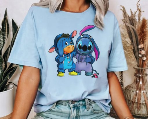 Disney Vintage Eeyore and Stitch Best Friend Costume T-shirt