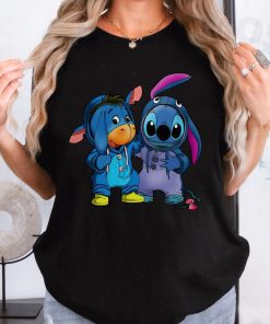 Disney Vintage Eeyore and Stitch Best Friend Costume T-shirt