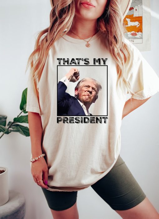 Donald Trump Shot Shirt, Trump Fighter