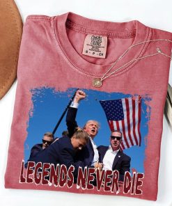 Comfort Colors® Trump Shooting T-Shirt, Viral Trump Shot Shirt