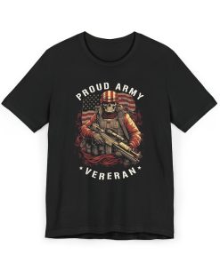 Army Veteran t-shirt // Army retired // Military theme apparel //