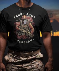 Army Veteran t-shirt // Army retired // Military theme apparel //