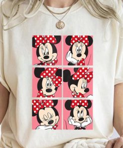 Disney Minnie Mouse Cute T-shirt, Classic Mickey and Minnie Shirt