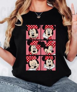 Disney Minnie Mouse Cute T-shirt, Classic Mickey and Minnie Shirt