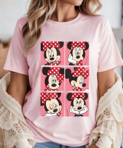 Disney Minnie Mouse Cute T-shirt, Classic Mickey and Minnie Shirt