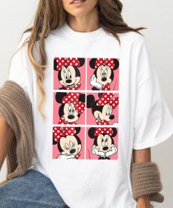 Disney Minnie Mouse Cute T-shirt, Classic Mickey and Minnie Shirt