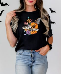 Comfort Colors Sorta Sweet Sorta Spooky Funny Halloween Shirt