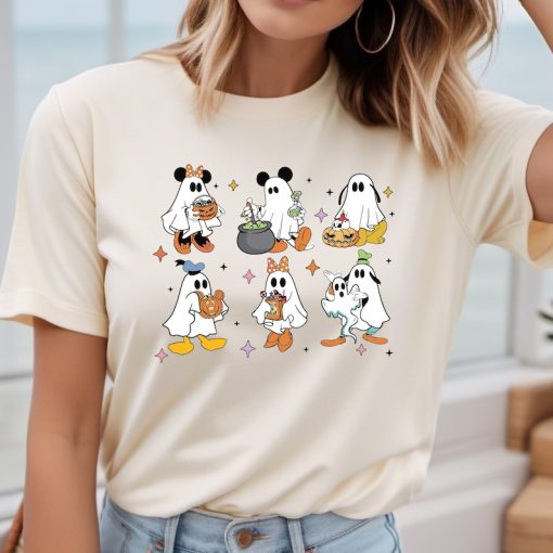 Mickey Ghost Shirts, Mickey And Friends Halloween T-Shirts