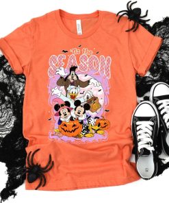 Disney Mickey And Friends Tis The Season Halloween T-Shirt