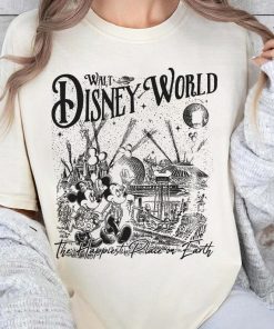 Retro Walt Disney World Mickey Minnie Shirt