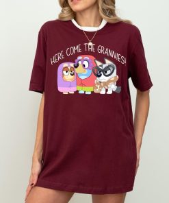 Here Comes the Grannies Shirt Mum Heeler Family Tshirt Bingo Shirt Mum