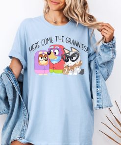 Here Comes the Grannies Shirt Mum Heeler Family Tshirt Bingo Shirt Mum