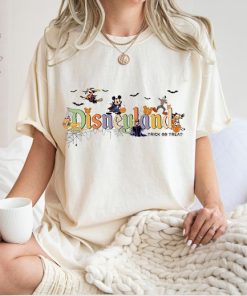 Comfort Colors Vintage Disneyland Halloween Shirt