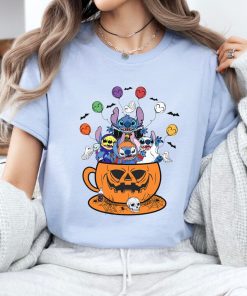 Disney Lilo & Stitch Halloween Cup Stitch Costume Shirt