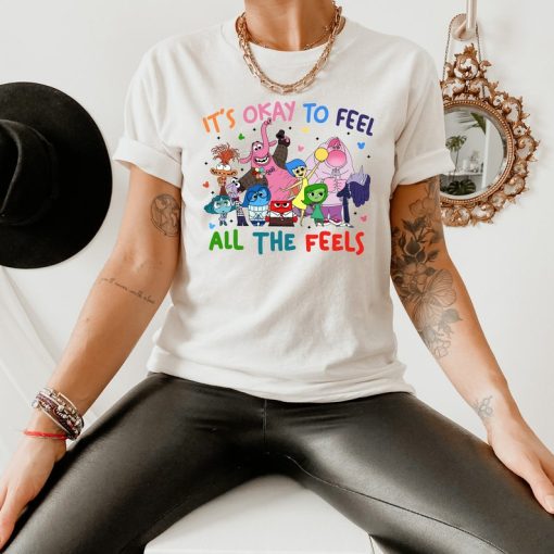 Inside Out It's Okay To Feel All The Feels Comfort Colors® Shirt