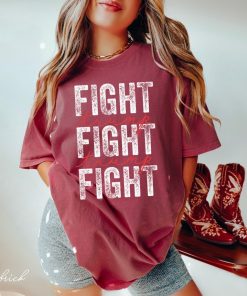 Trump Fight Shooting Shirt for Women, Trump 2024 Vote Tee