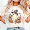 Comfort Colors® Cute Ghost Halloween shirt - Pumpkin Spice Latte Tee