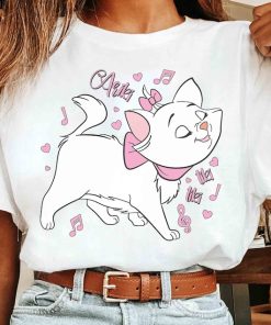 Disney Marie Cat Singing Comfort Colors Shirt