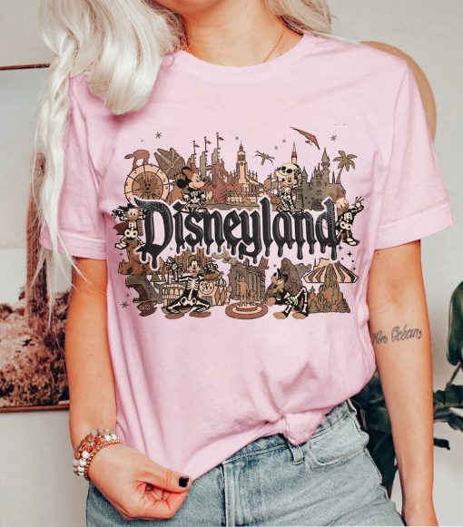 Vintage Disneyland Halloween Shirt, Not So Scary Halloween Shirt