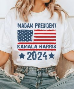 Madam President Shirt, Kamala Harris 2024 Tshirt, Kamala 2024 t-Shirt