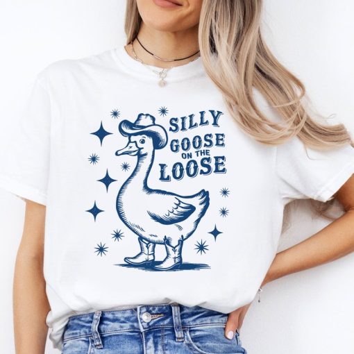 Silly Goose On The Loose Shirt, Silly Goose Farm T-Shirt