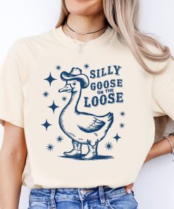 Silly Goose On The Loose Shirt, Silly Goose Farm T-Shirt