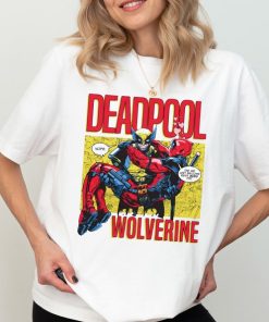 Marvel Deadpool Wolverine Shirt, Disney Superhero Shirt