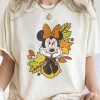 Disney Mickey And Friends Autumn Leaves Minnie Mouse T-Shirt