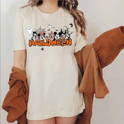 Comfort Colors®1717 Mickey And Friends Halloween T-Shirt