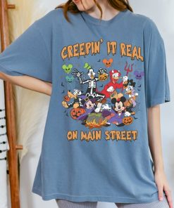 Creepin' It Real On Main Street Halloween T-Shirt