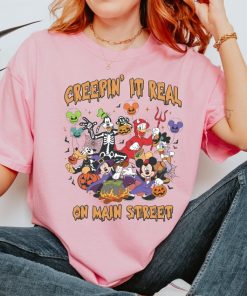 Creepin' It Real On Main Street Halloween T-Shirt