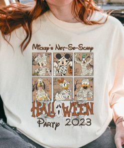 Mickey's Not-So-Scary Halloween Party T-Shirt, 2023 Halloween T-Shirt