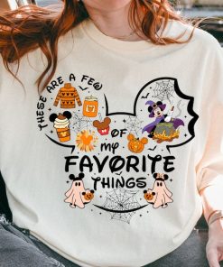 Halloween Favorites T-Shirt, Cute Halloween Graphic Tee