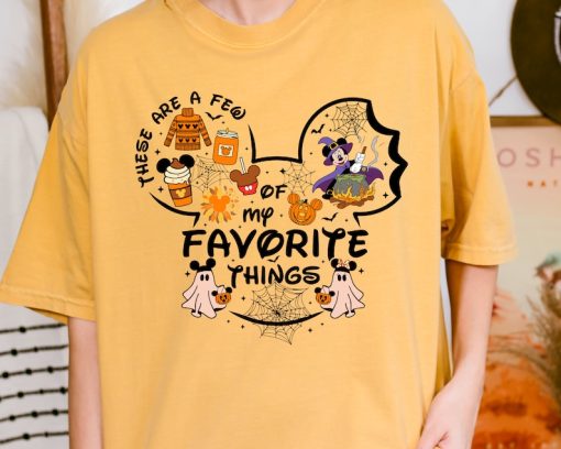 Halloween Favorites T-Shirt, Cute Halloween Graphic Tee