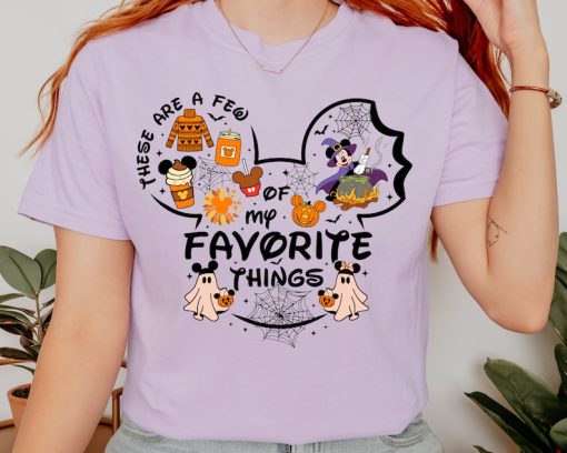 Halloween Favorites T-Shirt, Cute Halloween Graphic Tee