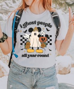 Funny Halloween T-Shirt, Ghost People Graphic Tee, Halloween Shirt